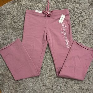 Aeropostale Pink Iconic Flare leggings